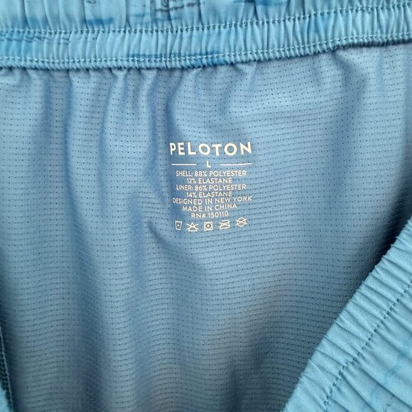 💙 Peloton Men’s Blue Athletic Training Shorts – Size L - Picture 4 of 6